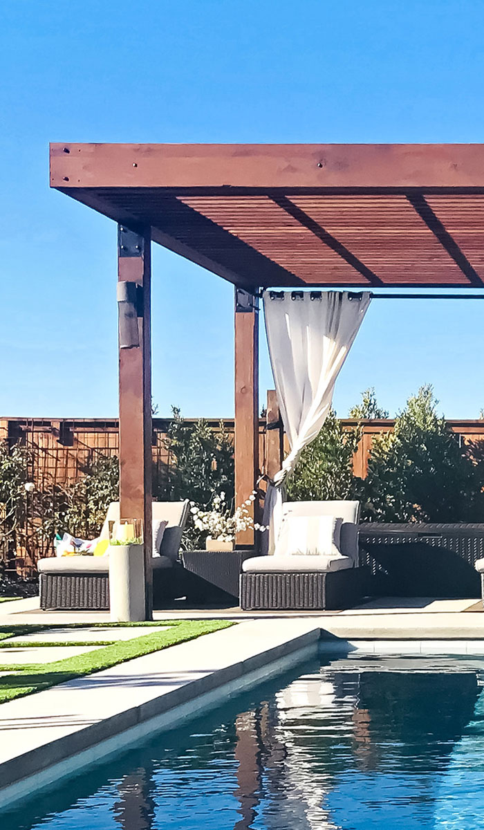 The Silverado Modern Pergola