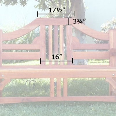 Alan's Engraved Wood Bench (Options: 5 ft, California Redwood, No Cushion, No Engraving, Transparent Premium Sealant).