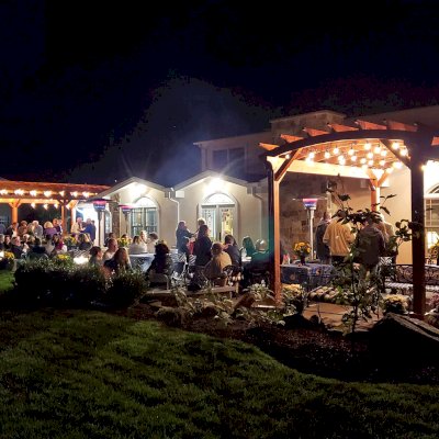 Arched Open Sky Pergolas (Options: 14' L x 12' Arc W, California Redwood, No Electrical Wiring Trim, No Decorative Trims on Posts, 4-Post Anchor Kit for Concrete, No Ceiling Fan Base, No Privacy Panels, No Curtain Rods, 9.5' Post Height, Transparent Premium Sealant). Photo Courtesy of M. Burke of BukleSomerset, NJ.