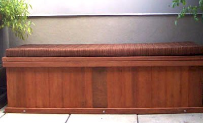 We make custom Bench Cushions to fit using any Sunbrella brand fabric. To choose a fabric please go to: www.outdoorfabriccentral.com.