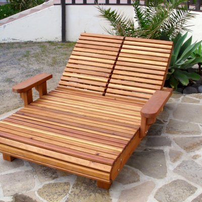 EXTRA LONG? Here is a La Grange Redwood Double Lounger built 4 inches longer (78" L vs standard 74" L) - California Redwood, 13" H, No Cushions, Transparent Premium Sealant. If you need a special size, just let us know.