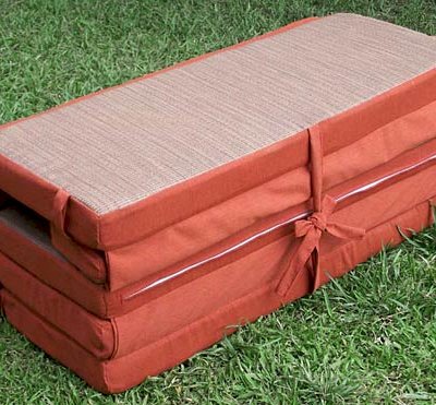 Lounger Cushions (Options: Double, Penny's, 4 inches Thicknes, Five Sections, Custom Color).