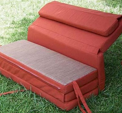 Lounger Cushions (Options: Double, Penny's, 4 inches Thicknes, Five Sections, Custom Color).