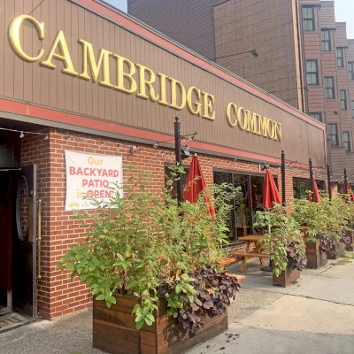 Mendocino Planters resealed after 25 months of being Installed. Planters installed in Cambridge Common Restaurant at 1667 Massachusetts Ave, Cambridge, Massachusetts.