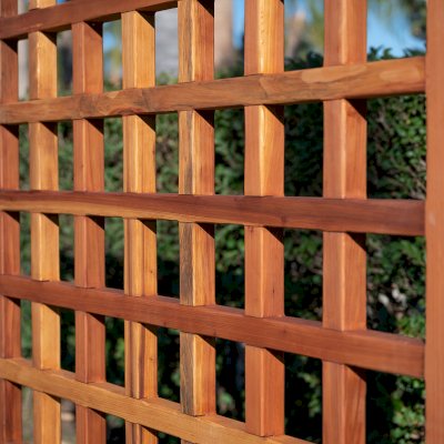 Mission de Oro Planters - Trellis Details