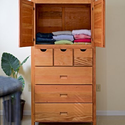 Norma's Dressers (Options: Douglas-Fir, No Shelf, Transparent Premium Sealant).