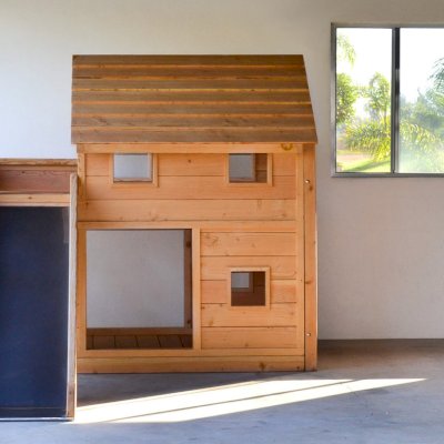 Playhouse Beds (Options: Douglas-fir, Transparent Premium Sealant). 