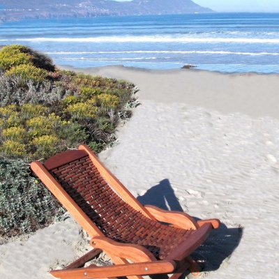 Rio Hammock Chair (Options: Old-Growth Redwood, no Pillow, Transparent Premium Sealant)