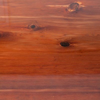 Ancient Redwood Epoxy Finish Slab Table (Options: 11' L, 34" W, 2" Tabletop Thickness, Standard Steel Legs).