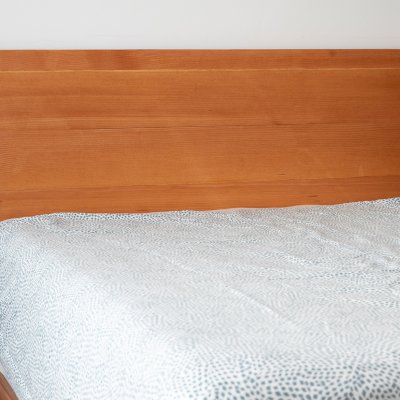 Chest Beds (Options: Queen Size, Douglas-fir, Seamless Headboard, Sets of Drawers on Both Sides, Transparent Premium Sealant). 