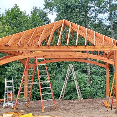 Loreto Pavilion Under Construction.