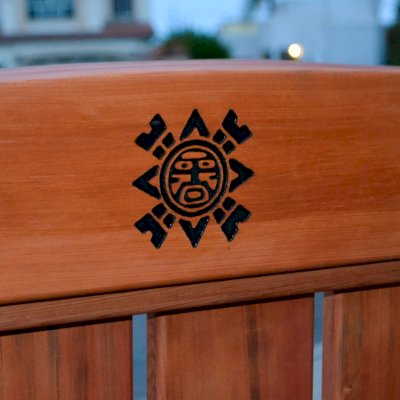 Presidential Bench (Options: 5 ft, No Cushion, Custom Engraving).
