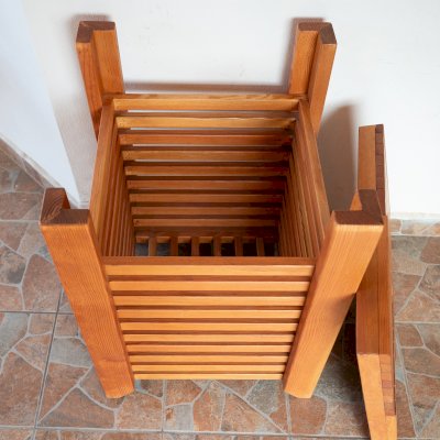 The Trellised Trash Receptacle (Options: Douglas-fir, Transparent Premium Sealant). 