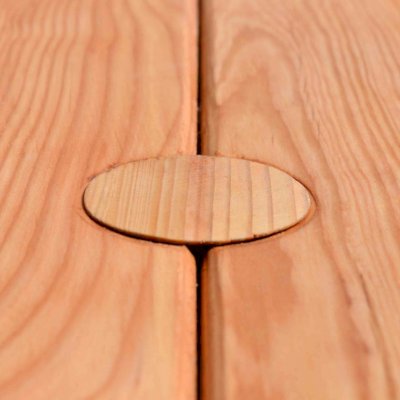 Umbrella Hole Plugs (Options: Douglas-fir, Transparent Premium Sealant).