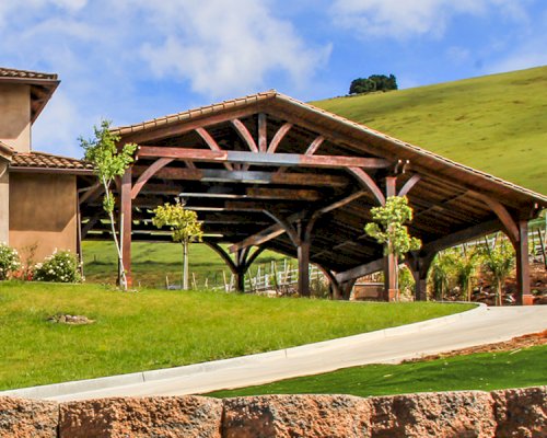 The Art of Designing & Building Large Custom Redwood Pavilions