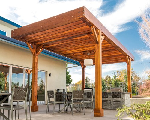 The Silverado Modern Pergola