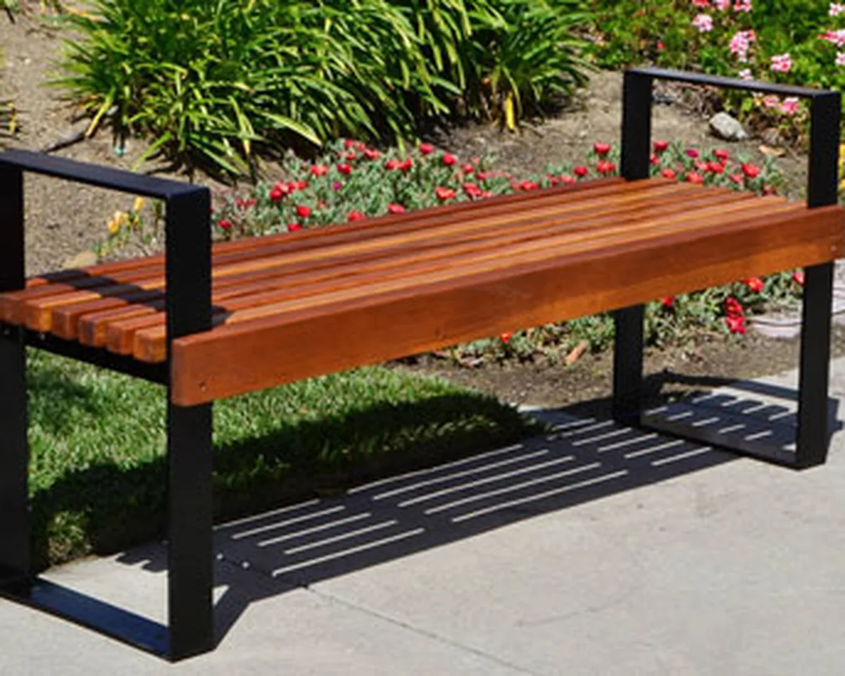 Alameda Wooden Bench