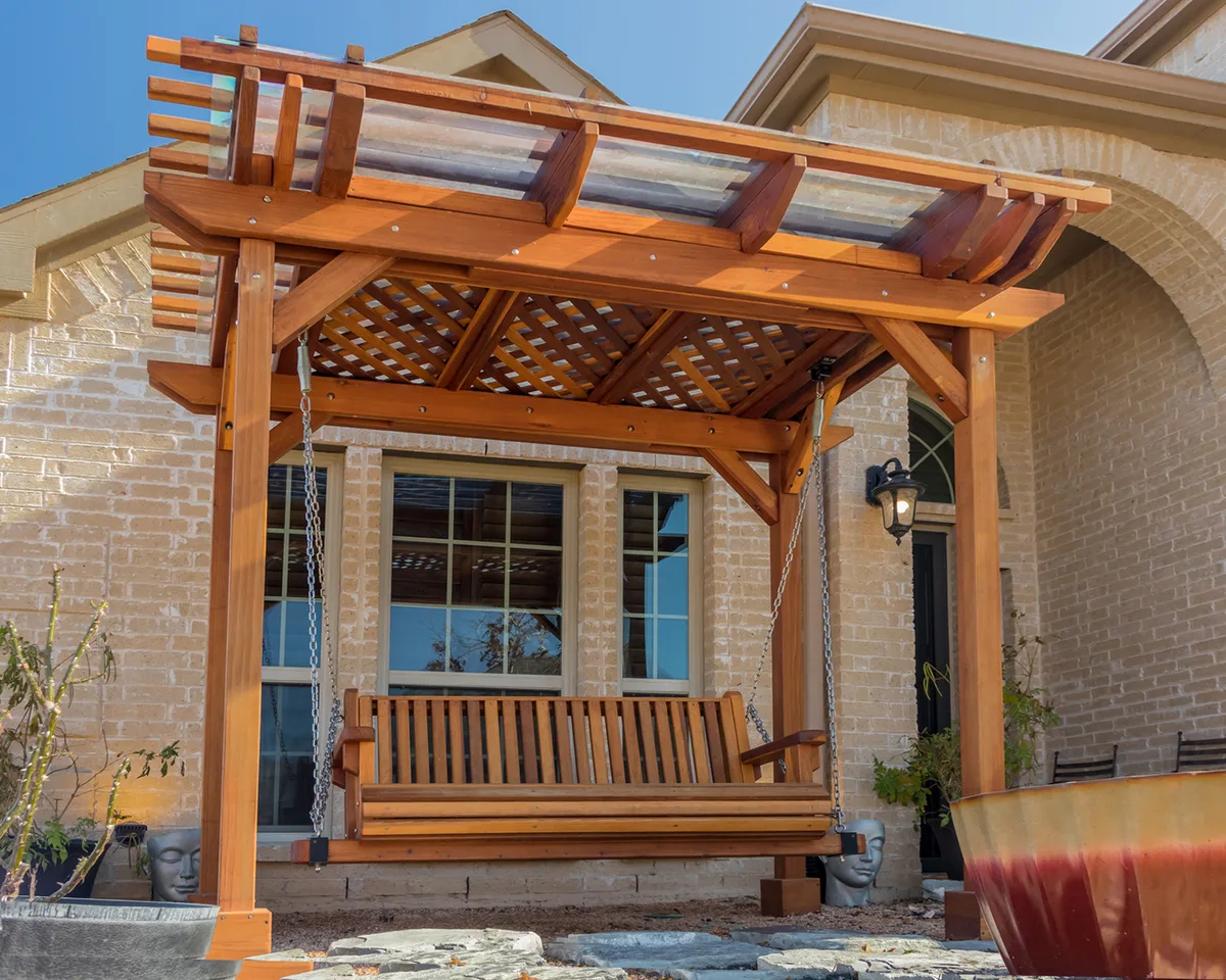 Angel's Trellis Swing