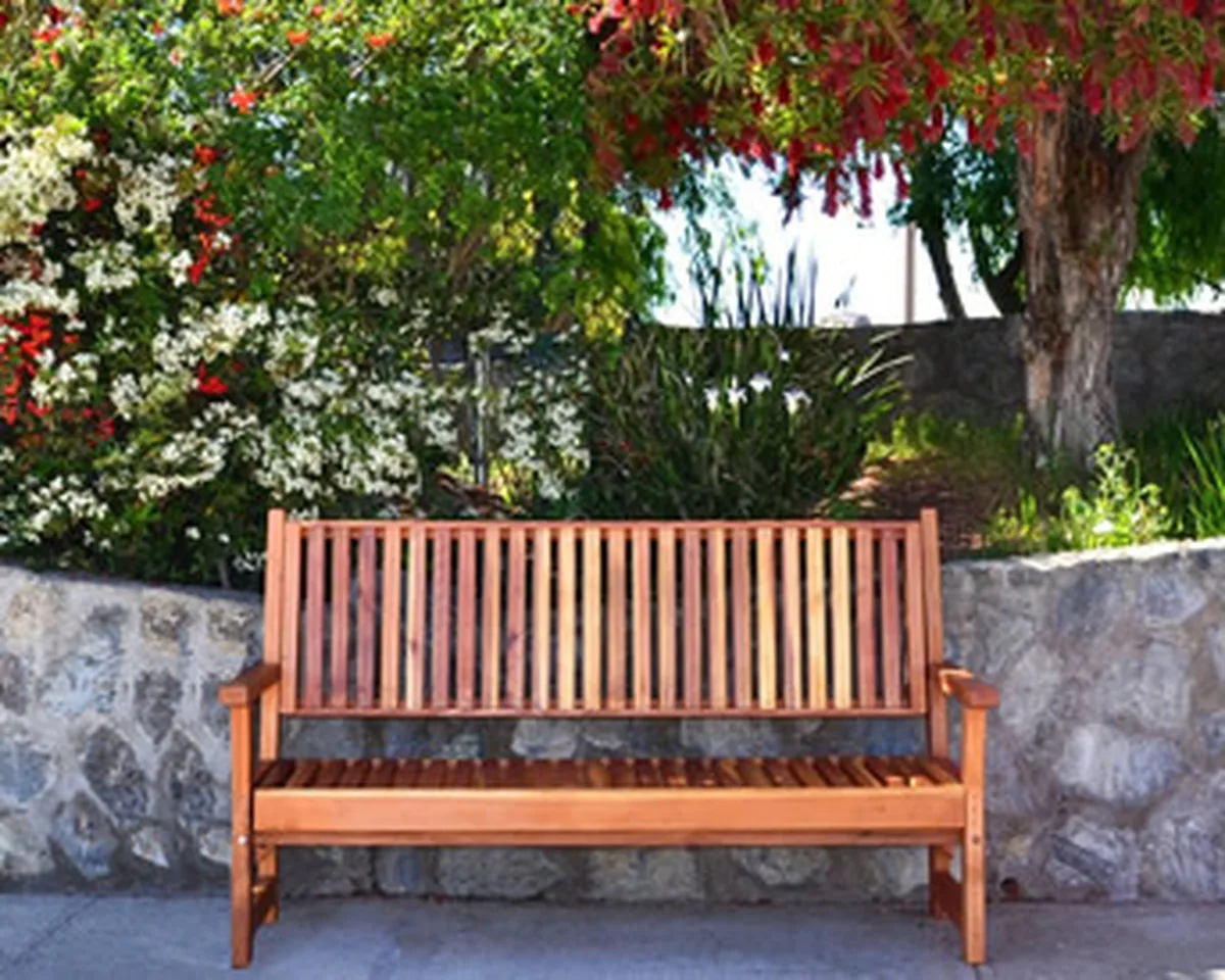 Annapolis Redwood Bench