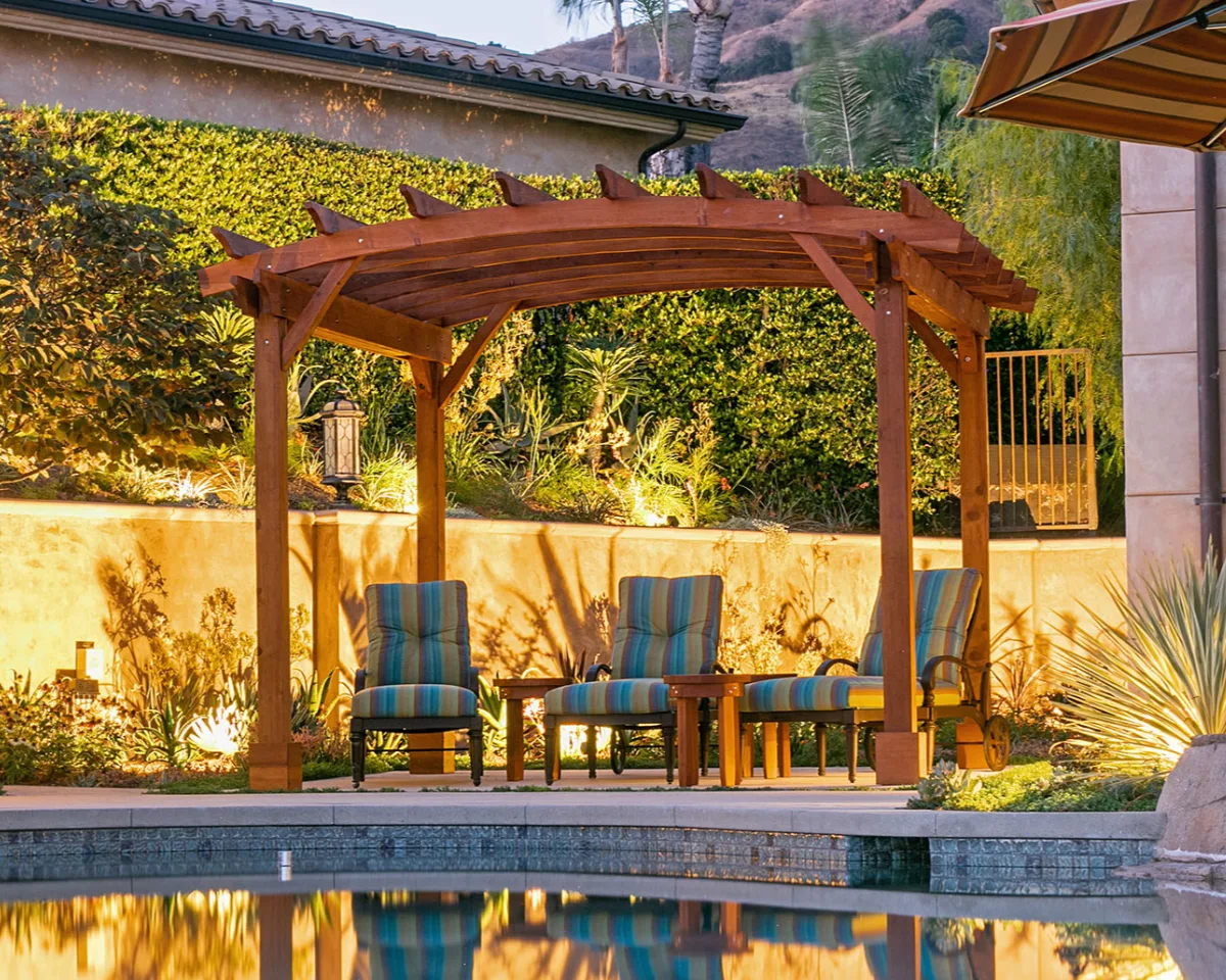 Arched Open Sky Pergolas