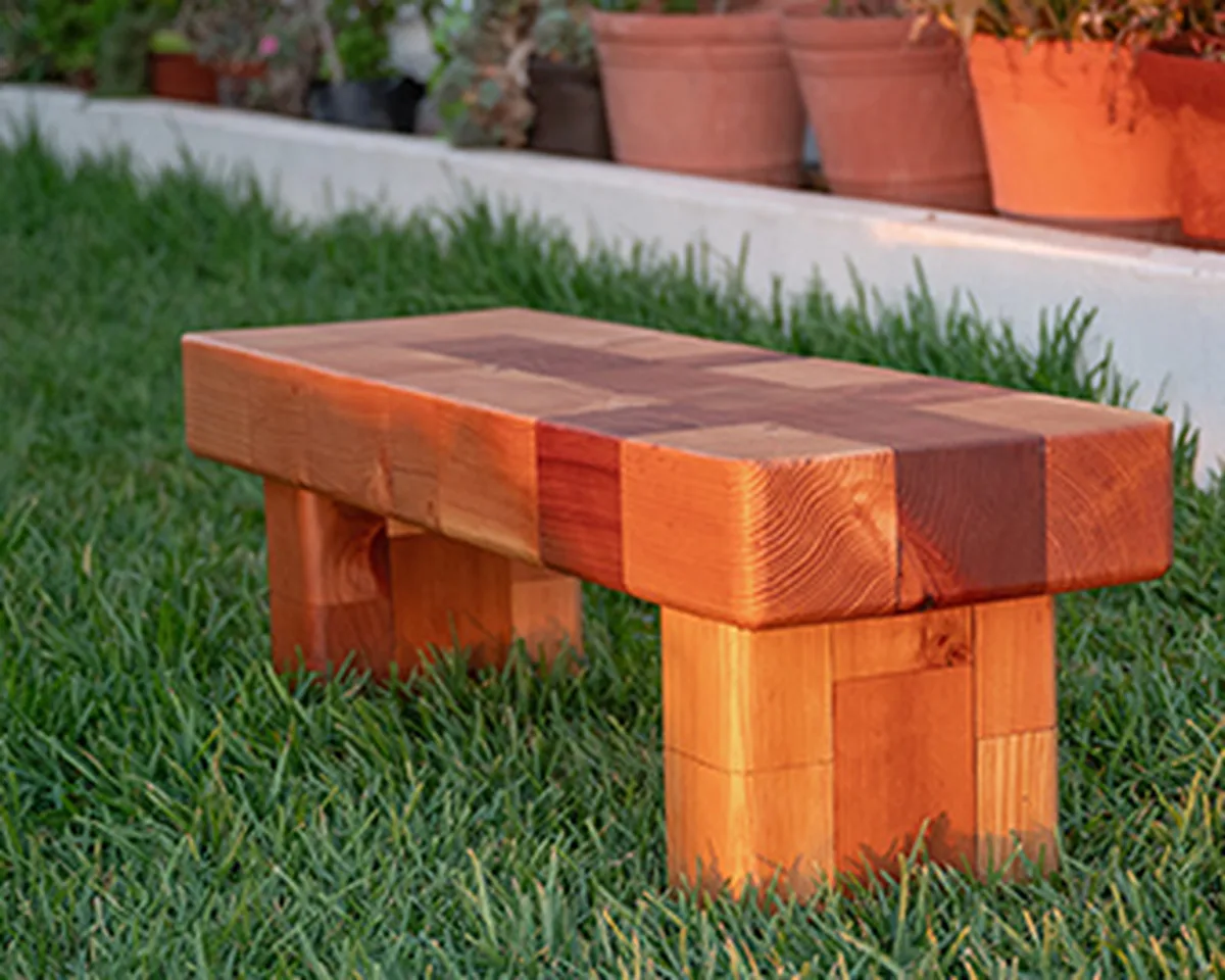 Barney & Betty's Favorite Garden Bench