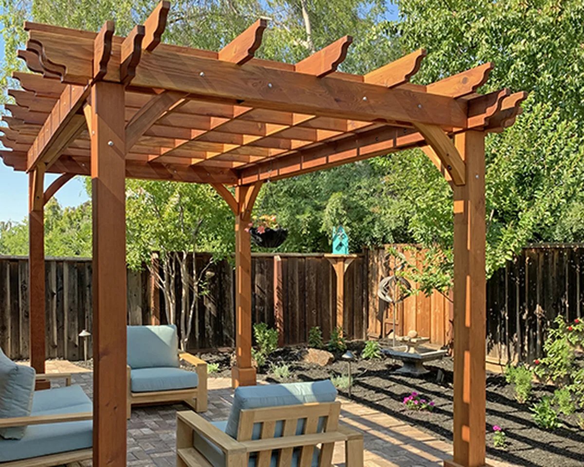 Cherry Hill Outdoor Pergola Kit