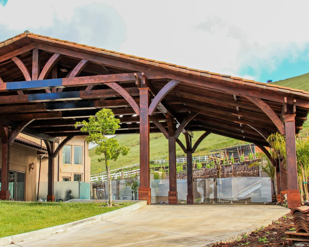 Custom Wood Pavilion Kits