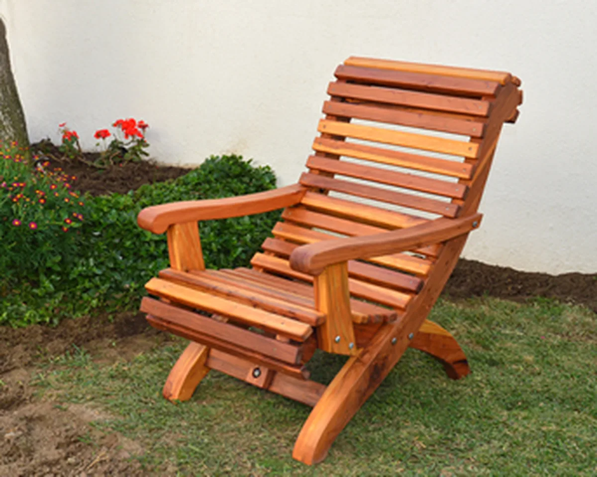 Ensenada Wood Easy Chair