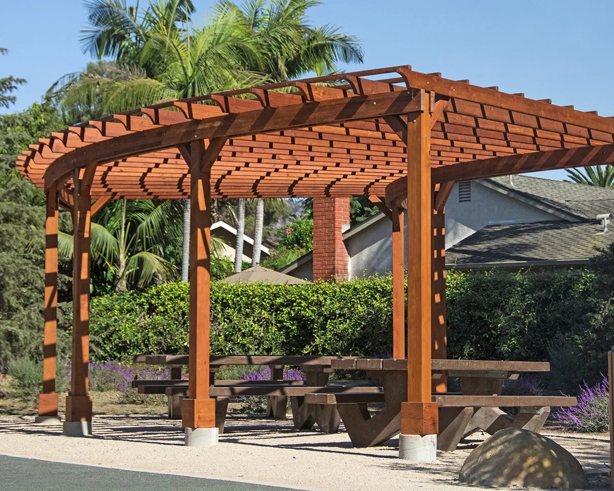 Fan Shaped Pergola Kit