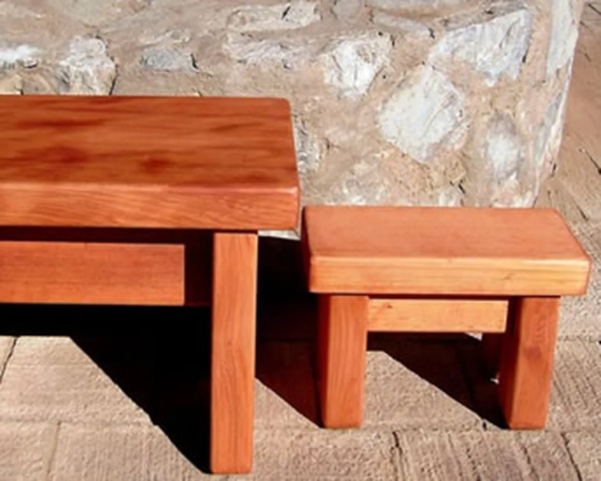 Heritage Wooden Foot Stool