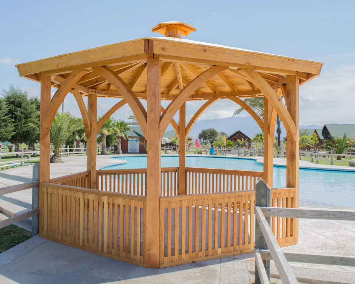 Hexagonal Park Pavilion