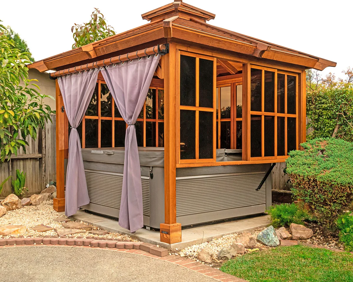 Hot Tub Enclosure Kits / Hot Tub Pavilion