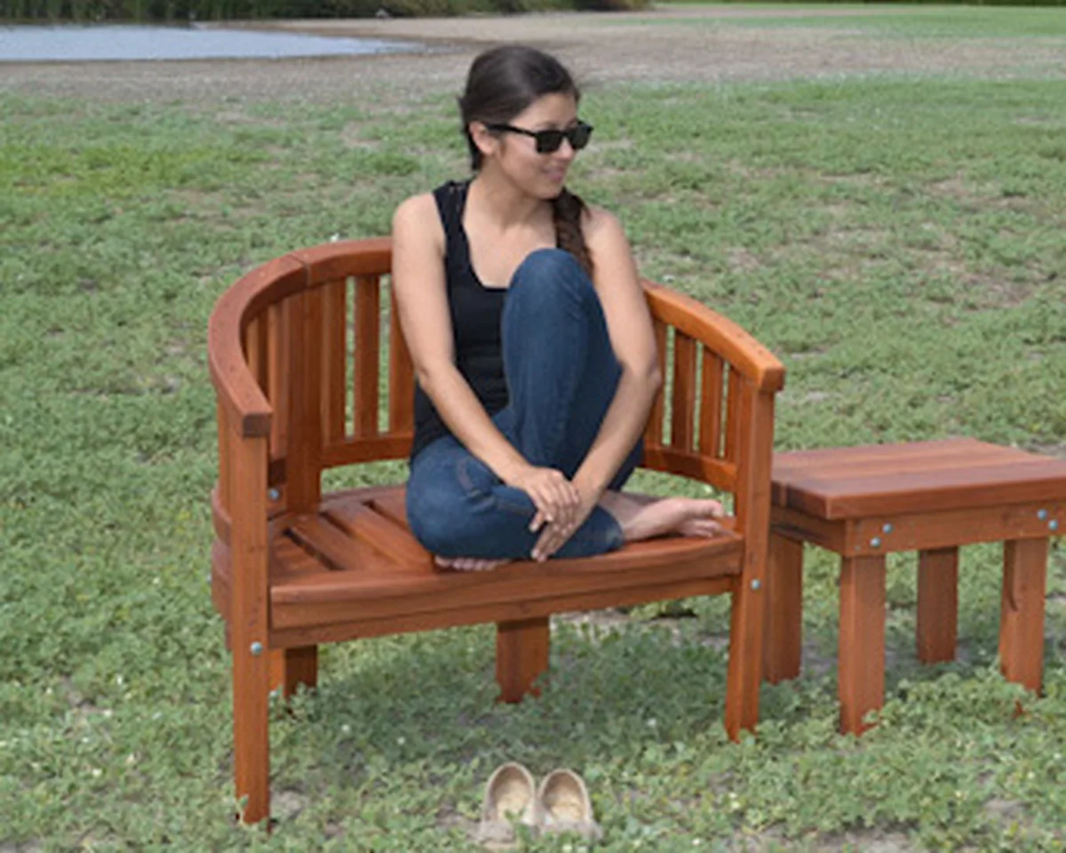 Jane's Key West Semi-Circle Chair