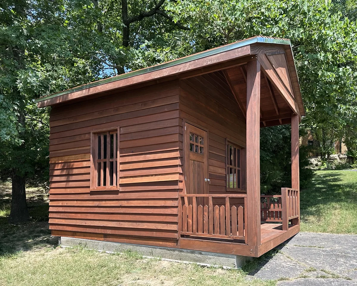 Kid's Backyard Cabin