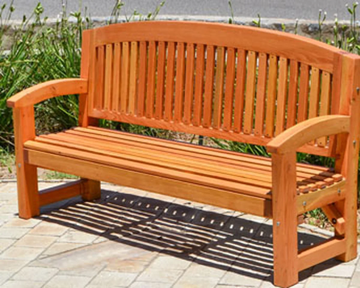 Luna Wood Memorial Bench