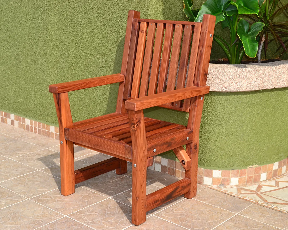 Massive Wooden Dining Chair
