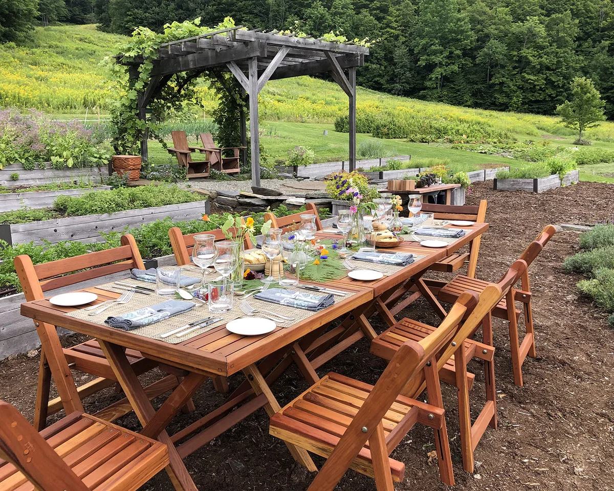 Outdoor Rectangular Folding Table