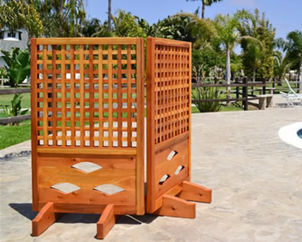Poolside Privacy Panels