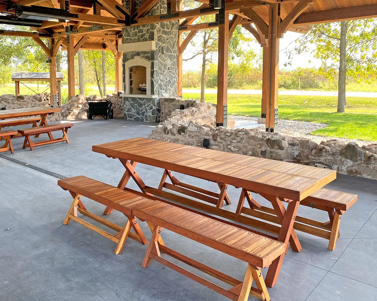 Rectangular Folding Picnic Table
