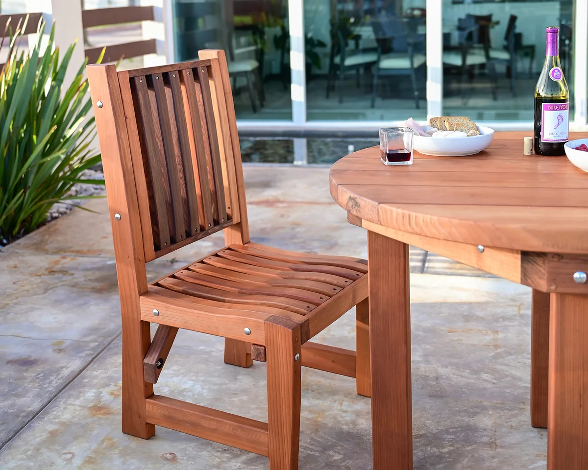 Ruth Redwood Dining Chair