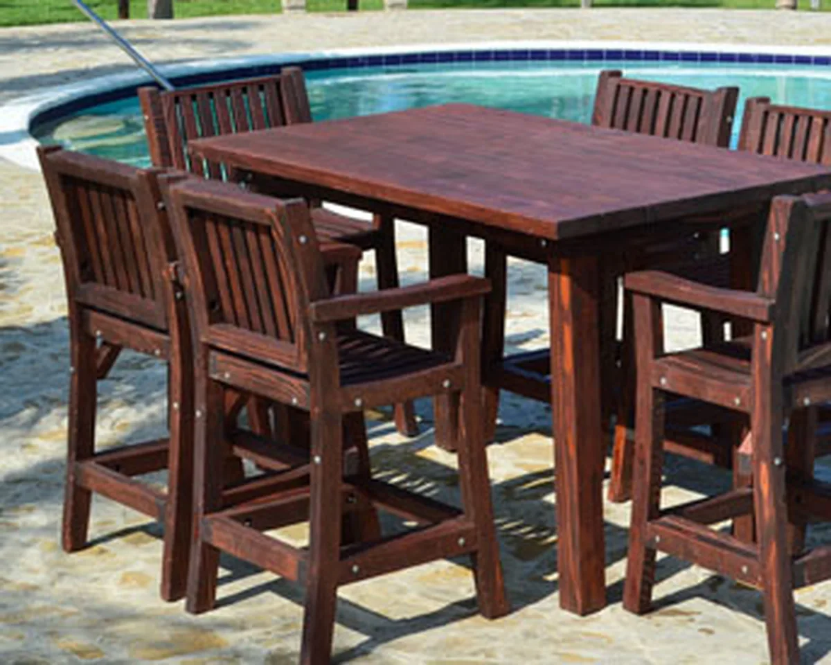 San Francisco Large Outdoor Cocktail Table