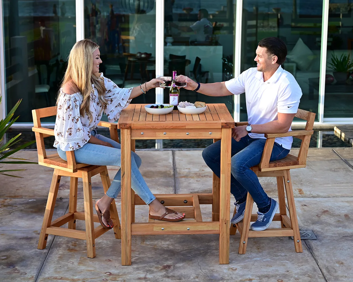 Terrace Wood Cocktail Table
