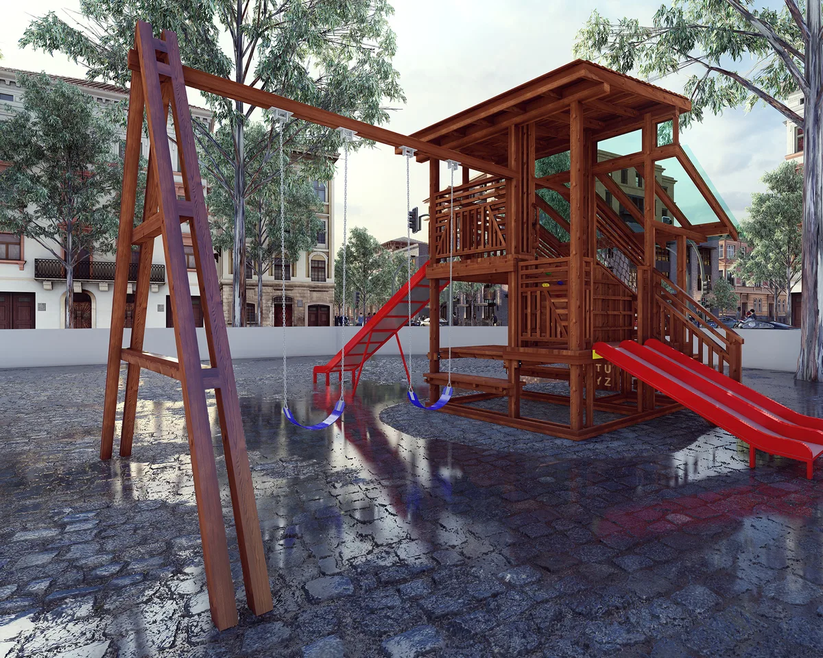 Fort Jungle Gym