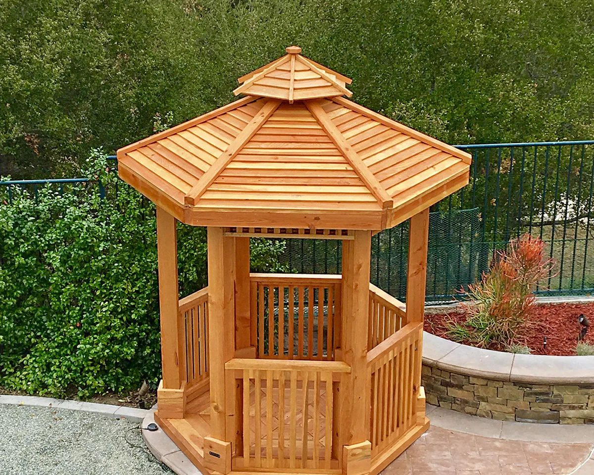 Hexagonal Retreat Pavilion
