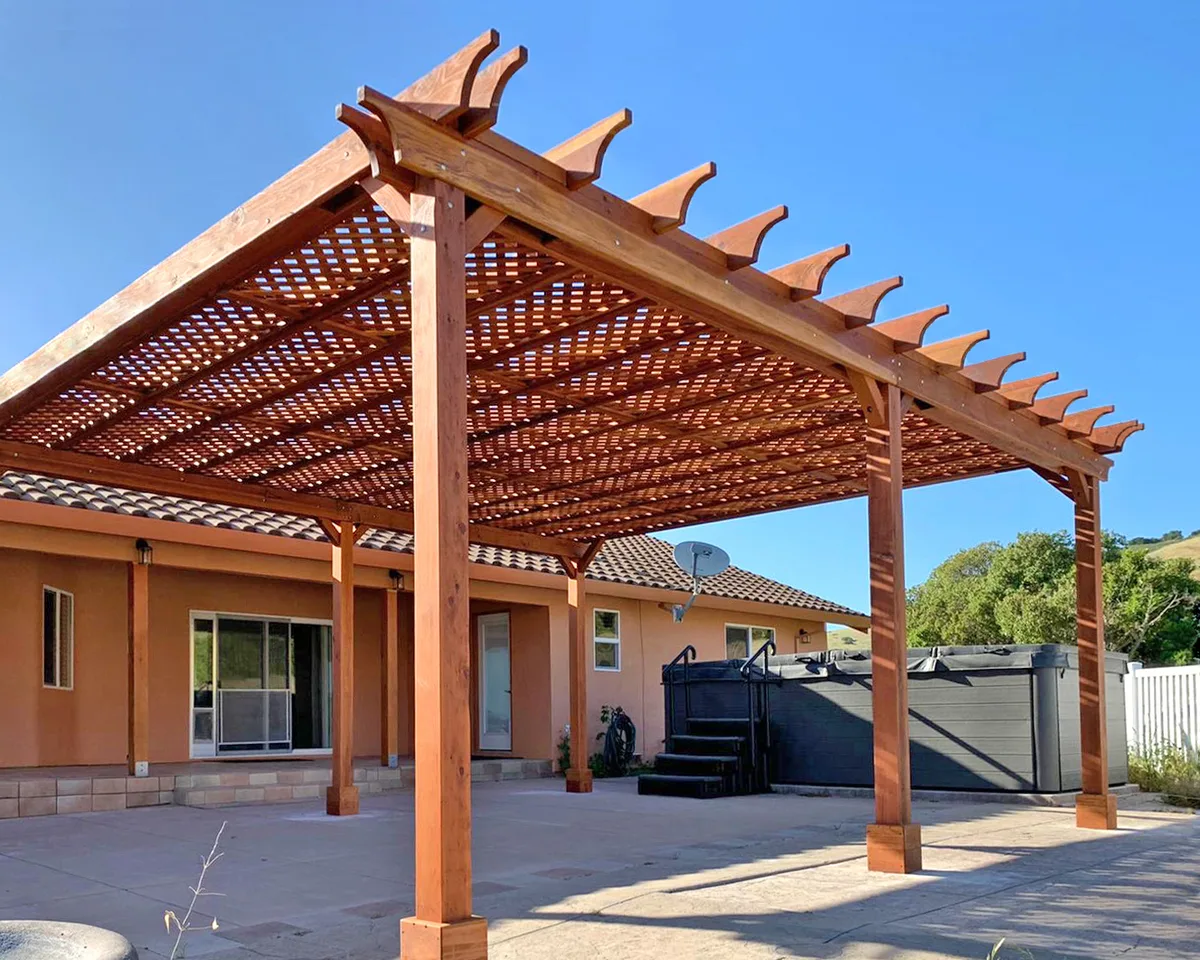 Lattice Pergola Kit