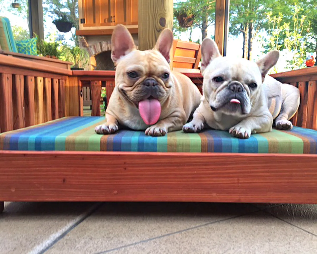 Wooden Pets Bed